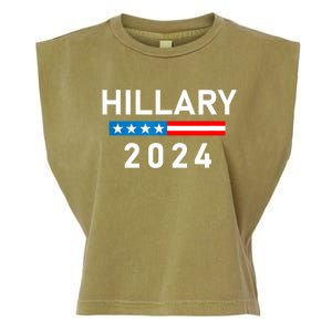 Hillary Clinton 2024 Hillary Clinton For President Garment-Dyed Women's Muscle Tee