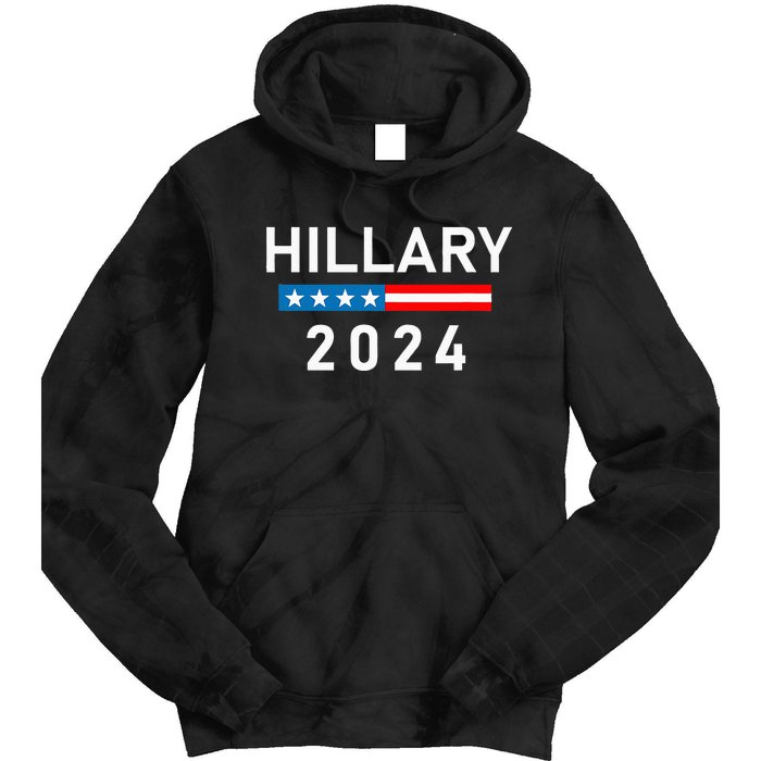 Hillary Clinton 2024 Hillary Clinton For President Tie Dye Hoodie