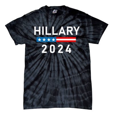 Hillary Clinton 2024 Hillary Clinton For President Tie-Dye T-Shirt