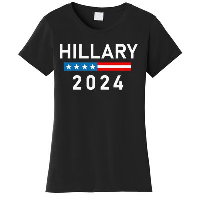 Hillary Clinton 2024 Hillary Clinton For President Women's T-Shirt