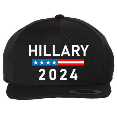 Hillary Clinton 2024 Hillary Clinton For President Wool Snapback Cap