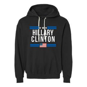 Hillary Clinton 2024 Presidential Election Women Trendy Garment-Dyed Fleece Hoodie