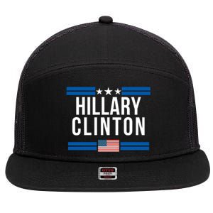 Hillary Clinton 2024 Presidential Election Women Trendy 7 Panel Mesh Trucker Snapback Hat