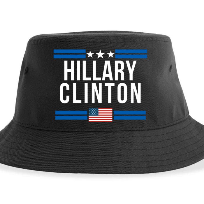 Hillary Clinton 2024 Presidential Election Women Trendy Sustainable Bucket Hat