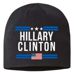 Hillary Clinton 2024 Presidential Election Women Trendy Sustainable Beanie