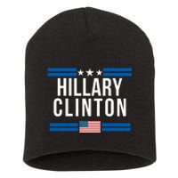 Hillary Clinton 2024 Presidential Election Women Trendy Short Acrylic Beanie