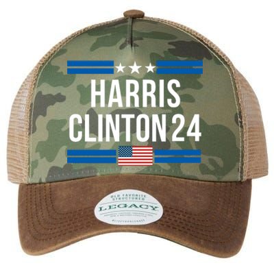 Harris Clinton 2024 Kamala Harris 2024 Kamala Harris 2024 President Harris 2024 Legacy Tie Dye Trucker Hat