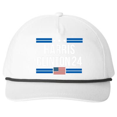 Harris Clinton 2024 Kamala Harris 2024 Kamala Harris 2024 President Harris 2024 Snapback Five-Panel Rope Hat