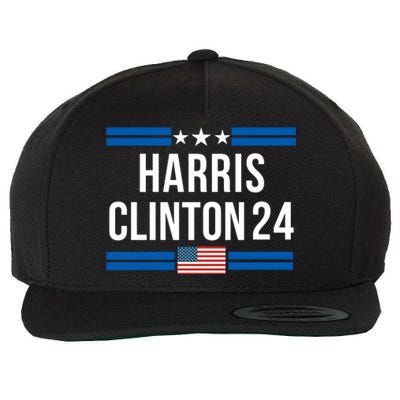 Harris Clinton 2024 Kamala Harris 2024 Kamala Harris 2024 President Harris 2024 Wool Snapback Cap