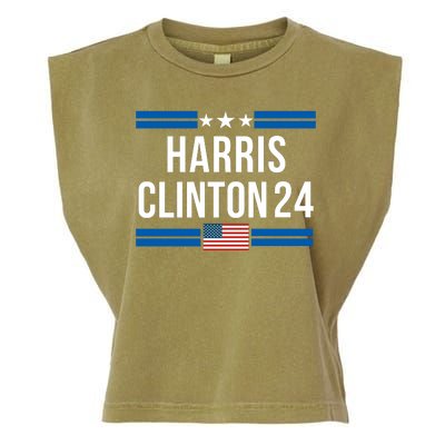 Harris Clinton 2024 Kamala Harris 2024 Kamala Harris 2024 President Harris 2024 Garment-Dyed Women's Muscle Tee