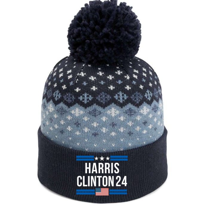 Harris Clinton 2024 Kamala Harris 2024 Kamala Harris 2024 President Harris 2024 The Baniff Cuffed Pom Beanie