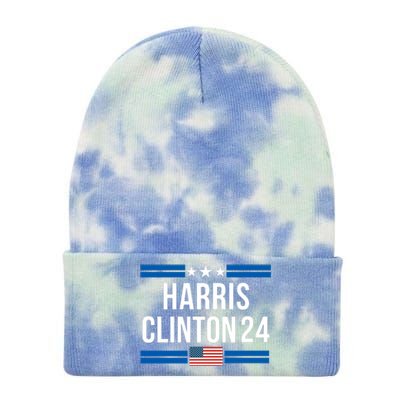 Harris Clinton 2024 Kamala Harris 2024 Kamala Harris 2024 President Harris 2024 Tie Dye 12in Knit Beanie