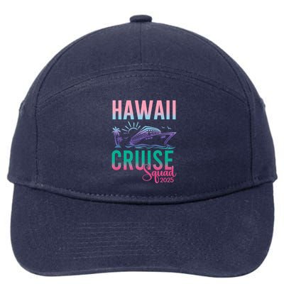 Hawaii Cruise 2025 Vacation Trip Matching Family Group 7-Panel Snapback Hat