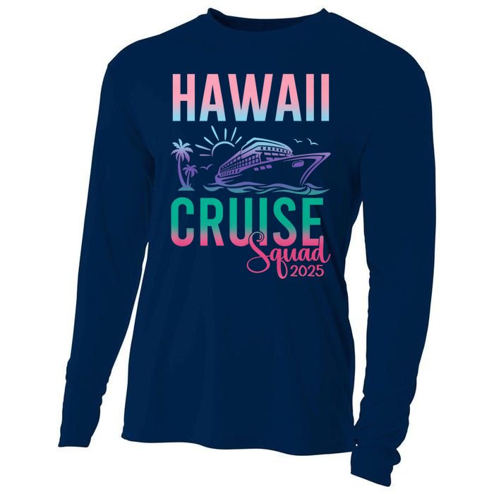 Hawaii Cruise 2025 Vacation Trip Matching Family Group Cooling Performance Long Sleeve Crew