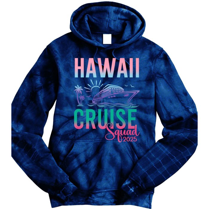 Hawaii Cruise 2025 Vacation Trip Matching Family Group Tie Dye Hoodie