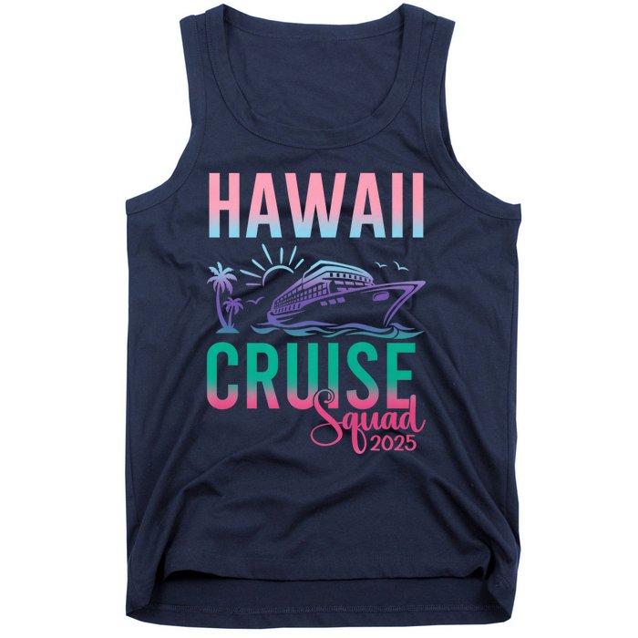 Hawaii Cruise 2025 Vacation Trip Matching Family Group Tank Top