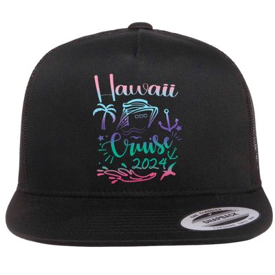 Hawaii Cruise 2024 Family Group Vacation Matching  Flat Bill Trucker Hat