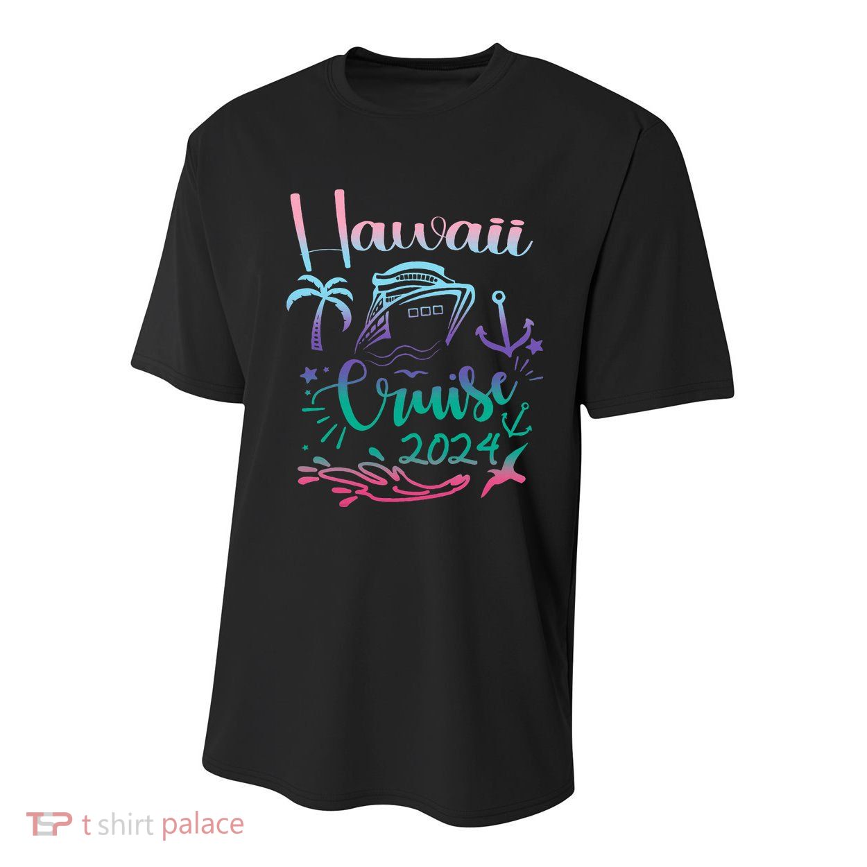 Hawaii Cruise 2024 Family Group Vacation Matching  Youth Performance Sprint T-Shirt