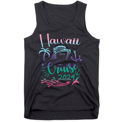 Hawaii Cruise 2024 Family Group Vacation Matching  Tank Top