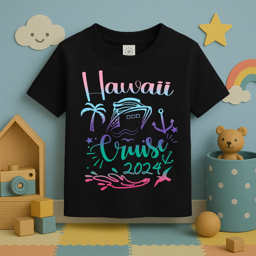 Hawaii Cruise 2024 Family Group Vacation Matching  Toddler T-Shirt