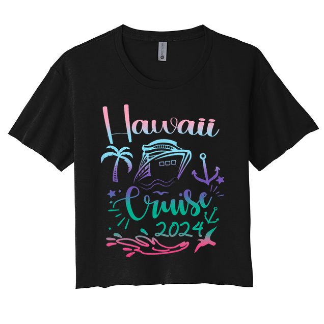 Hawaii Cruise 2024 Family Group Vacation Matching  Crop Top