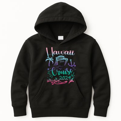 Hawaii Cruise 2024 Family Group Vacation Matching  Kids Hoodie
