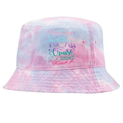 Hawaii Cruise 2024 Family Group Vacation Matching  Tie-Dyed Bucket Hat