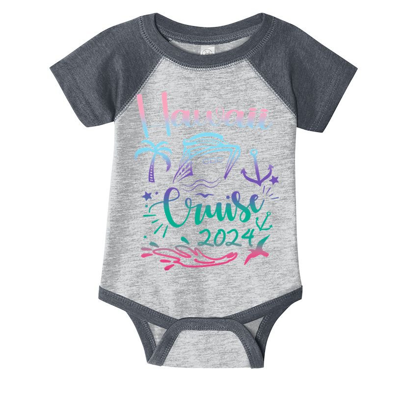 Hawaii Cruise 2024 Family Group Vacation Matching  Infant Baby Jersey Bodysuit