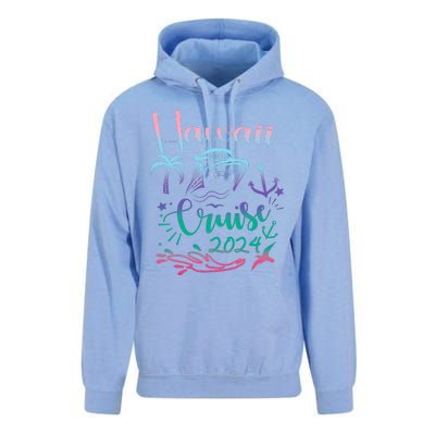 Hawaii Cruise 2024 Family Group Vacation Matching  Unisex Surf Hoodie