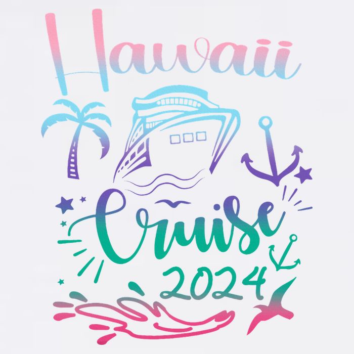 Hawaii Cruise 2024 Family Group Vacation Matching  Garment-Dyed Sweatshirt