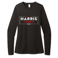 Harris Cooper 2024 Kamala Harris Roy Cooper Democrat Womens CVC Long Sleeve Shirt