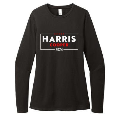 Harris Cooper 2024 Kamala Harris Roy Cooper Democrat Womens CVC Long Sleeve Shirt