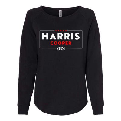 Harris Cooper 2024 Kamala Harris Roy Cooper Democrat Womens California Wash Sweatshirt