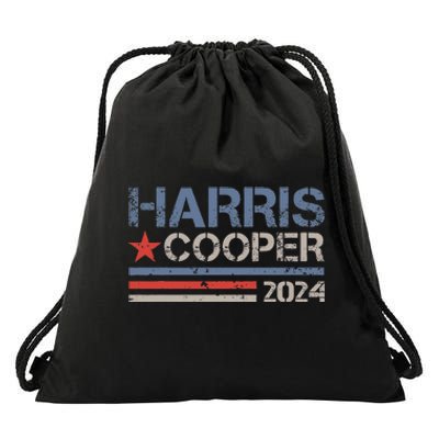 Harris Cooper 2024 For President 2024 Election Drawstring Bag