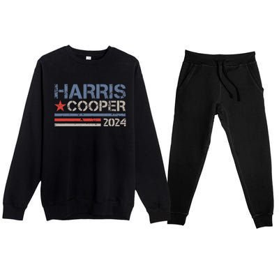 Harris Cooper 2024 For President 2024 Election Premium Crewneck Sweatsuit Set