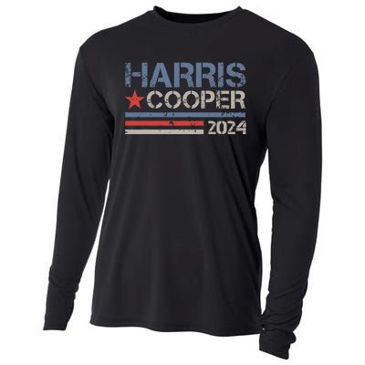 Harris Cooper 2024 For President 2024 Election Cooling Performance Long Sleeve Crew