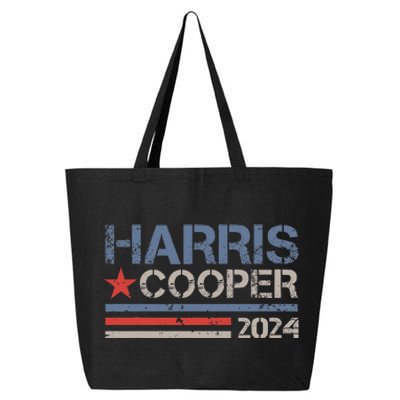 Harris Cooper 2024 For President 2024 Election 25L Jumbo Tote