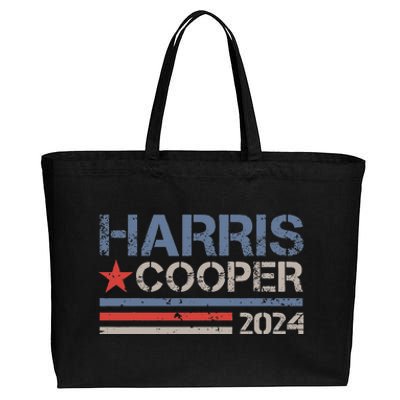 Harris Cooper 2024 For President 2024 Election Cotton Canvas Jumbo Tote