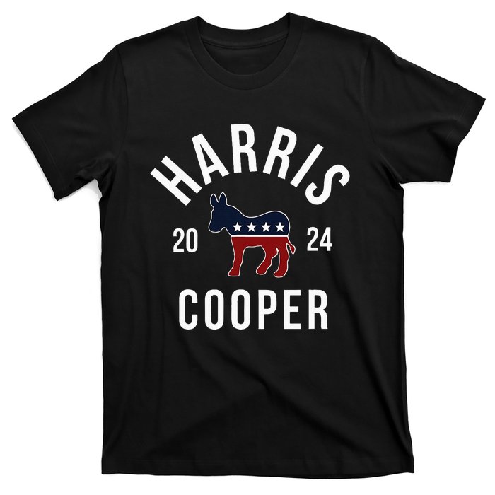 Harris Cooper 2024 Vote Kamala Harris Roy Cooper 24 Rally T-Shirt