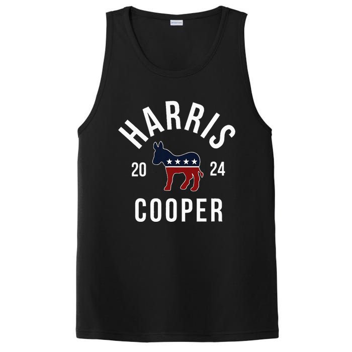 Harris Cooper 2024 Vote Kamala Harris Roy Cooper 24 Rally PosiCharge Competitor Tank