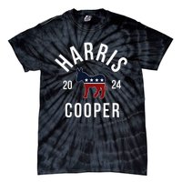 Harris Cooper 2024 Vote Kamala Harris Roy Cooper 24 Rally Tie-Dye T-Shirt