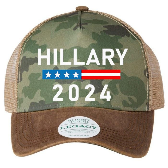 Hillary Clinton 2024  Hillary Clinton for President Legacy Tie Dye Trucker Hat