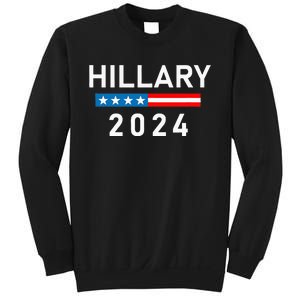 Hillary Clinton 2024  Hillary Clinton for President Sweatshirt