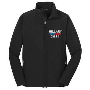 Hillary Clinton 2024  Hillary Clinton for President Core Soft Shell Jacket