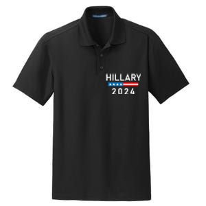 Hillary Clinton 2024  Hillary Clinton for President Dry Zone Grid Polo