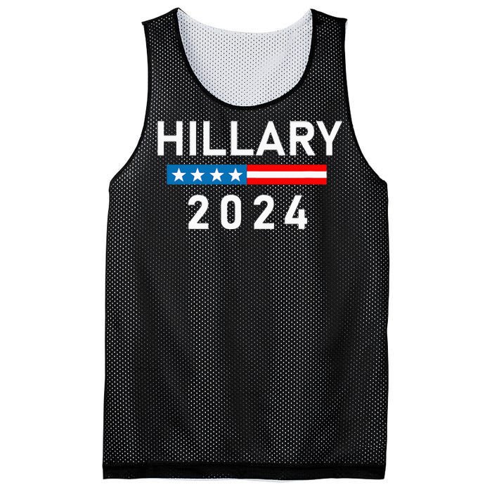 Hillary Clinton 2024  Hillary Clinton for President Mesh Reversible Basketball Jersey Tank