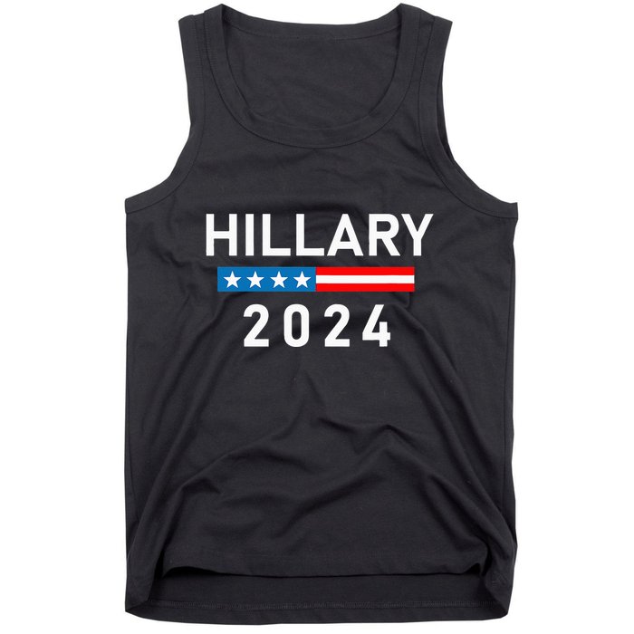 Hillary Clinton 2024  Hillary Clinton for President Tank Top