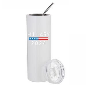 Hillary Clinton 2024  Hillary Clinton for President Stainless Steel Tumbler