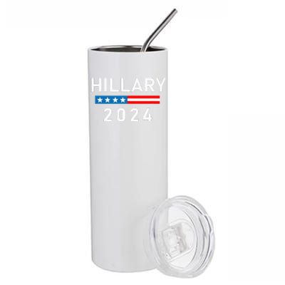 Hillary Clinton 2024  Hillary Clinton for President Stainless Steel Tumbler