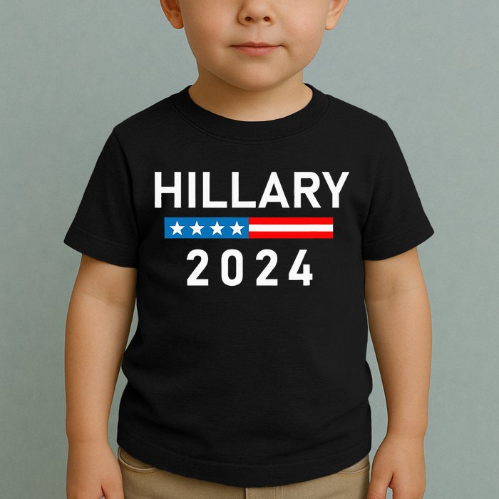 Hillary Clinton 2024 Hillary Clinton For President Toddler T-Shirt